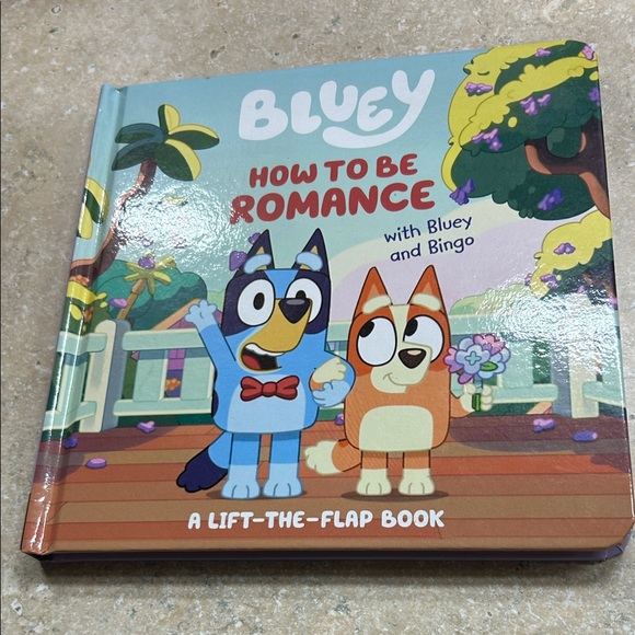 Bluey Lift-the-Flap Book - How to Be Romance - Picture 1 of 2